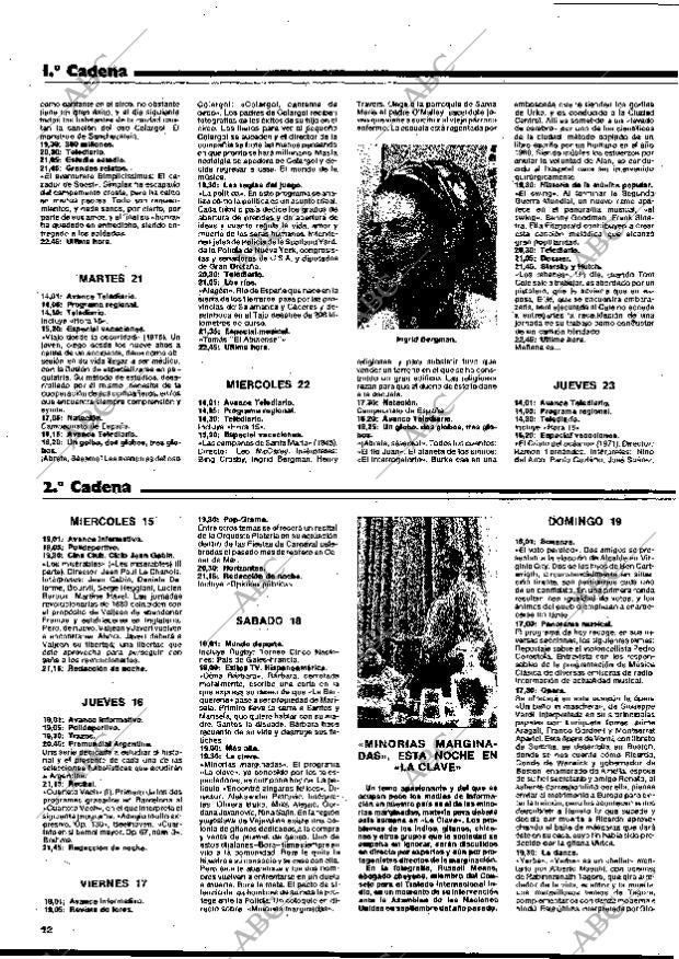 BLANCO Y NEGRO MADRID 15-03-1978 página 12