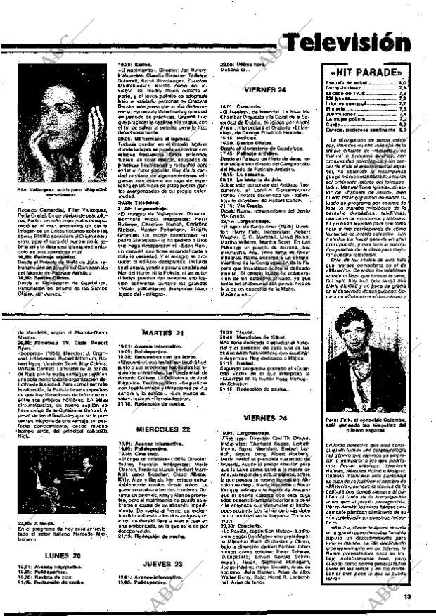 BLANCO Y NEGRO MADRID 15-03-1978 página 13