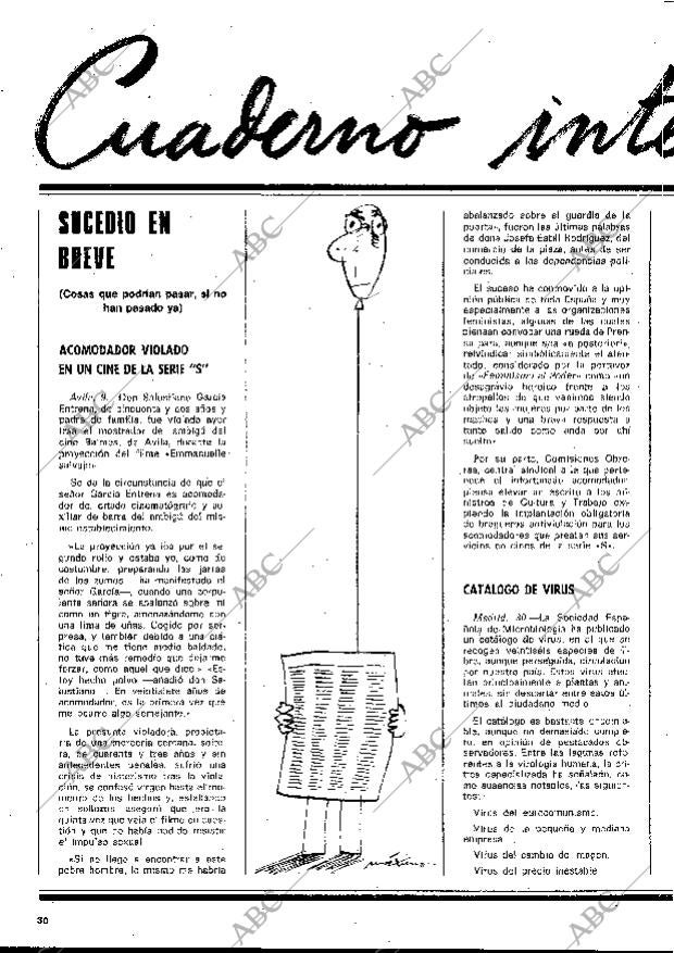 BLANCO Y NEGRO MADRID 15-03-1978 página 30