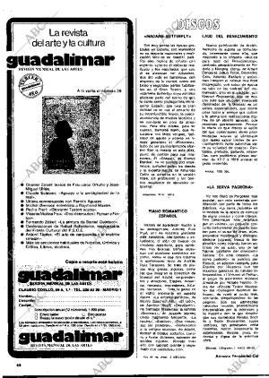 BLANCO Y NEGRO MADRID 15-03-1978 página 64