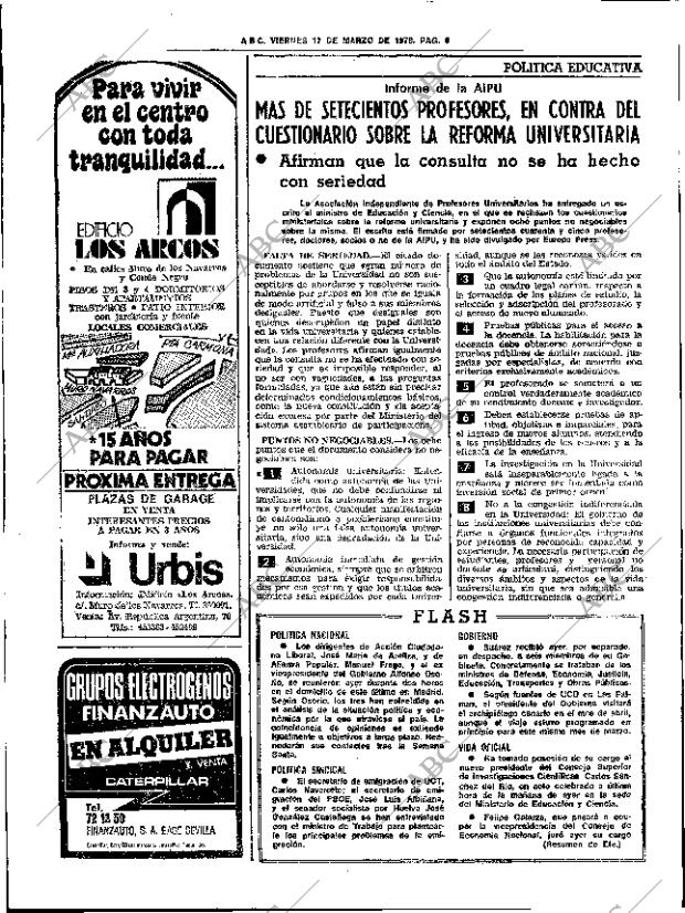 ABC SEVILLA 17-03-1978 página 14