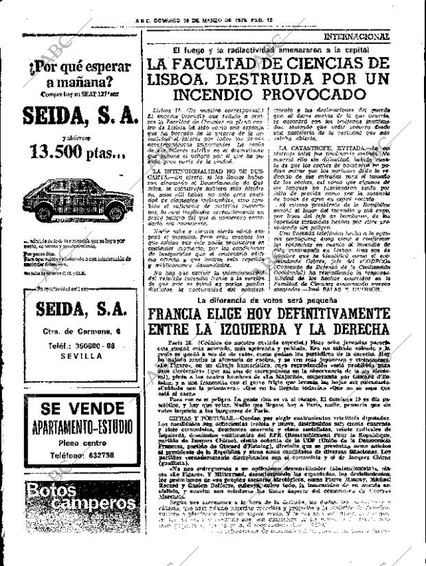 ABC SEVILLA 19-03-1978 página 28