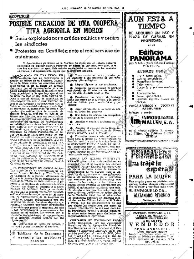 ABC SEVILLA 19-03-1978 página 55