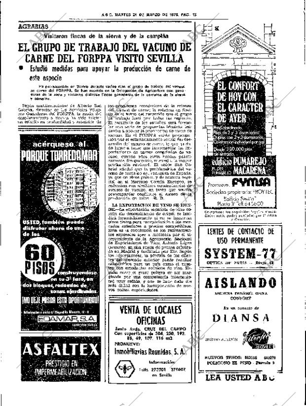 ABC SEVILLA 21-03-1978 página 27