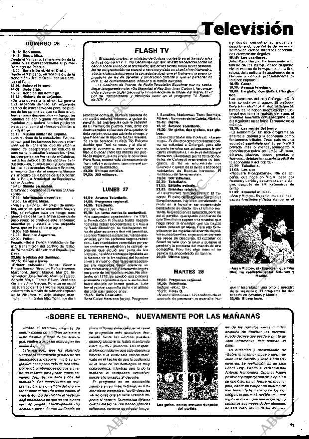 BLANCO Y NEGRO MADRID 22-03-1978 página 11