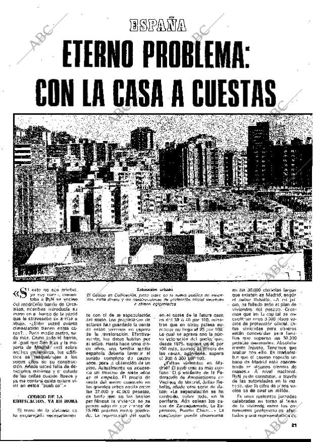 BLANCO Y NEGRO MADRID 22-03-1978 página 21