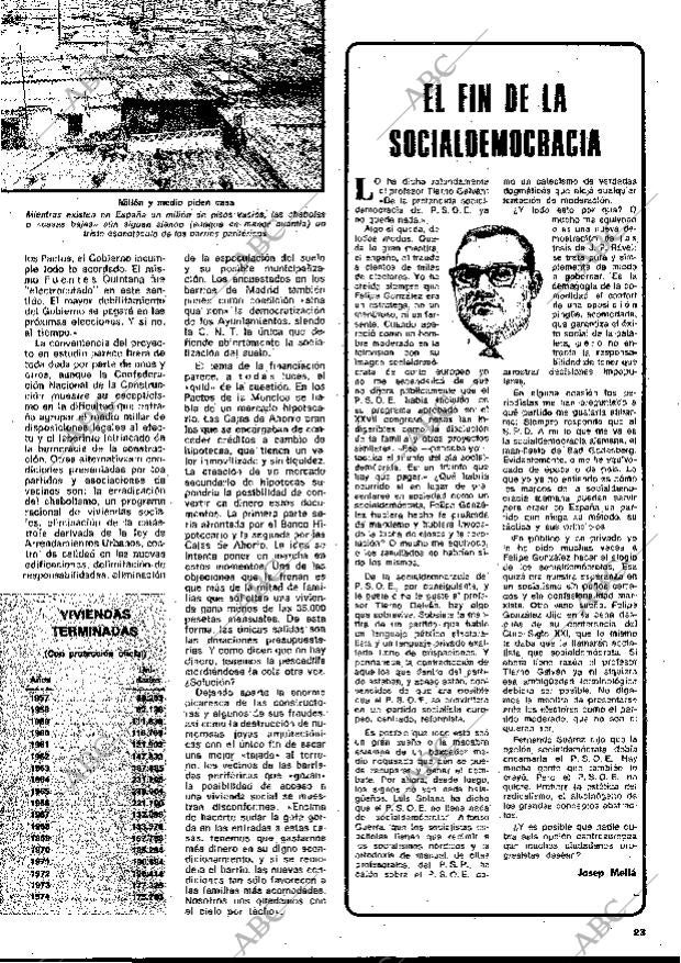 BLANCO Y NEGRO MADRID 22-03-1978 página 23