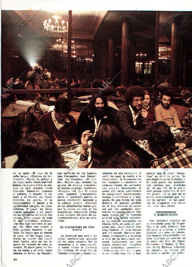 BLANCO Y NEGRO MADRID 22-03-1978 página 42
