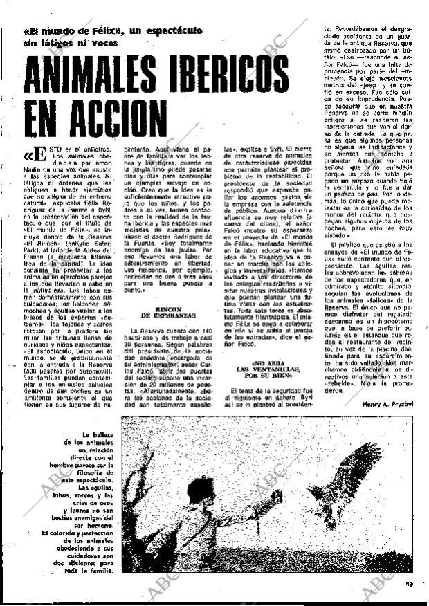 BLANCO Y NEGRO MADRID 22-03-1978 página 49