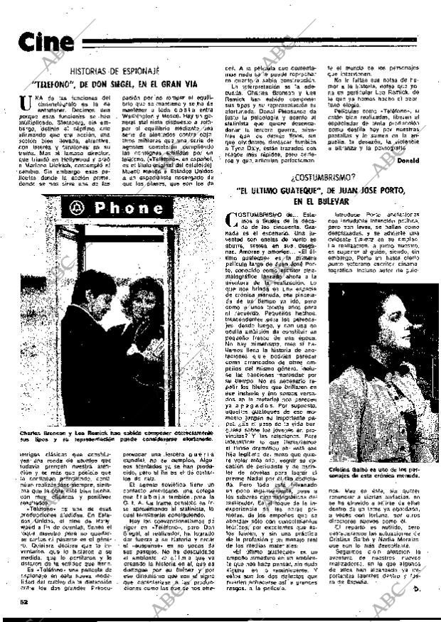 BLANCO Y NEGRO MADRID 22-03-1978 página 52