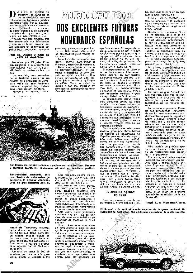 BLANCO Y NEGRO MADRID 22-03-1978 página 60