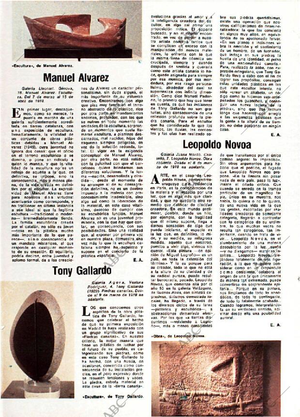 BLANCO Y NEGRO MADRID 22-03-1978 página 75