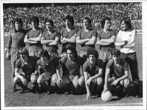 Los Jugadores del real sociedad de san Sebastián Momentos antes de comenzar un...