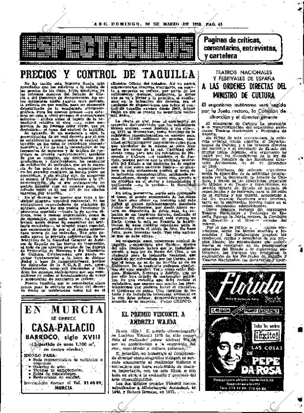 ABC MADRID 26-03-1978 página 61