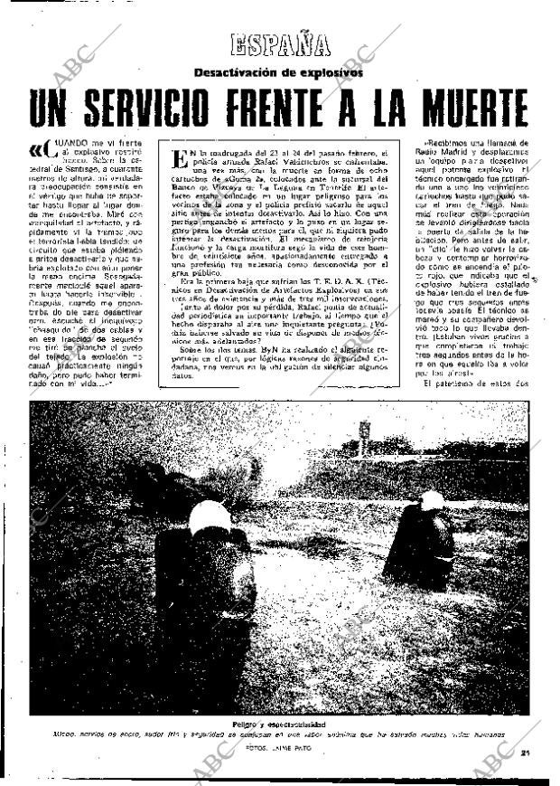 BLANCO Y NEGRO MADRID 29-03-1978 página 21