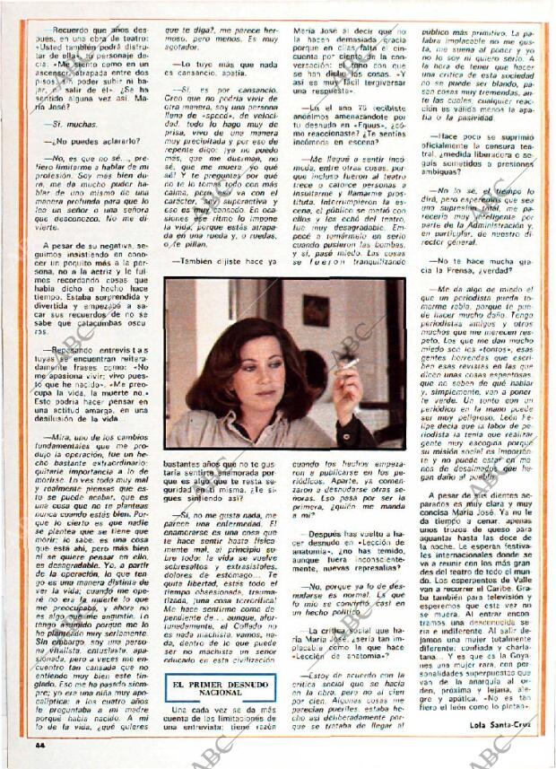 BLANCO Y NEGRO MADRID 29-03-1978 página 44