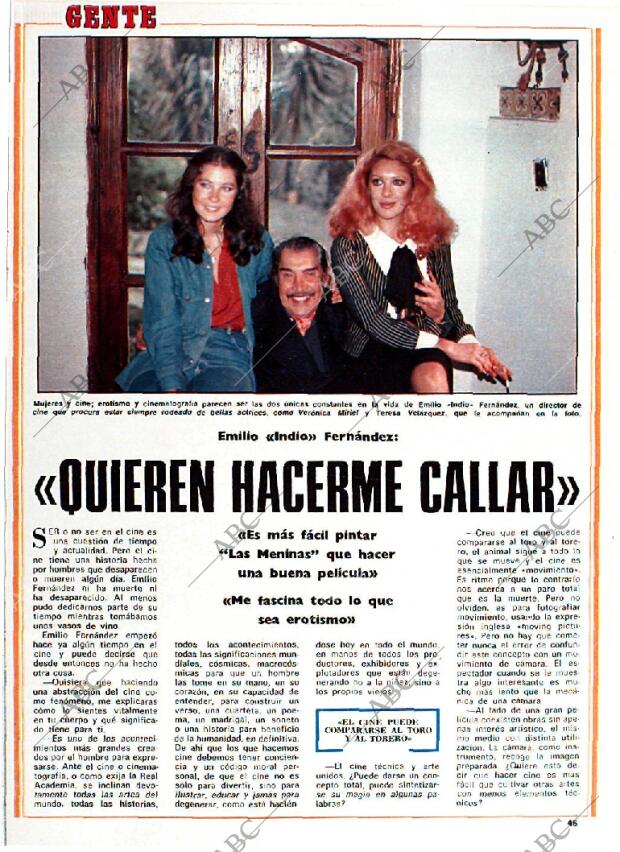 BLANCO Y NEGRO MADRID 29-03-1978 página 45