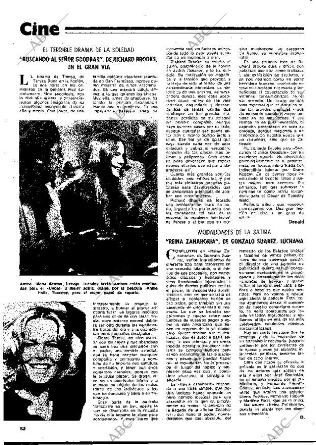 BLANCO Y NEGRO MADRID 29-03-1978 página 52