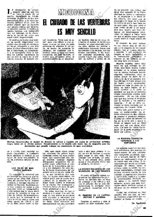 BLANCO Y NEGRO MADRID 29-03-1978 página 65