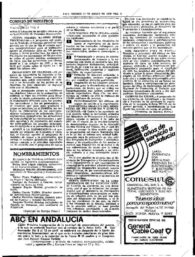 ABC SEVILLA 31-03-1978 página 11