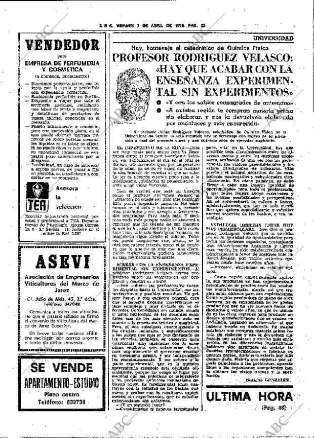 ABC SEVILLA 07-04-1978 página 28