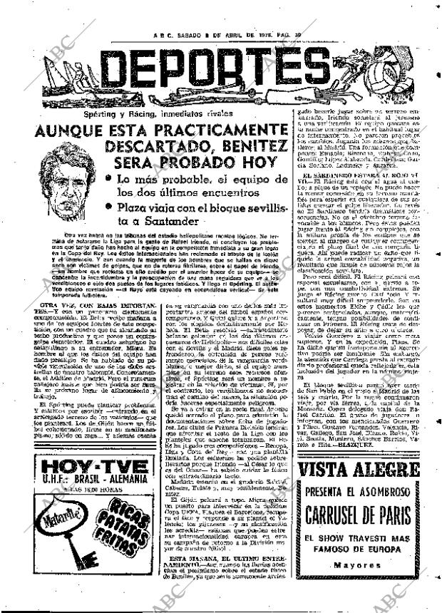 ABC SEVILLA 08-04-1978 página 45