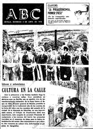 ABC SEVILLA 09-04-1978 página 1