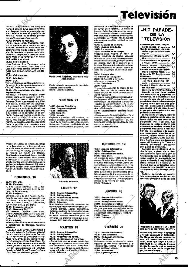 BLANCO Y NEGRO MADRID 12-04-1978 página 13