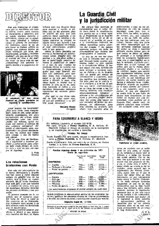 BLANCO Y NEGRO MADRID 12-04-1978 página 17