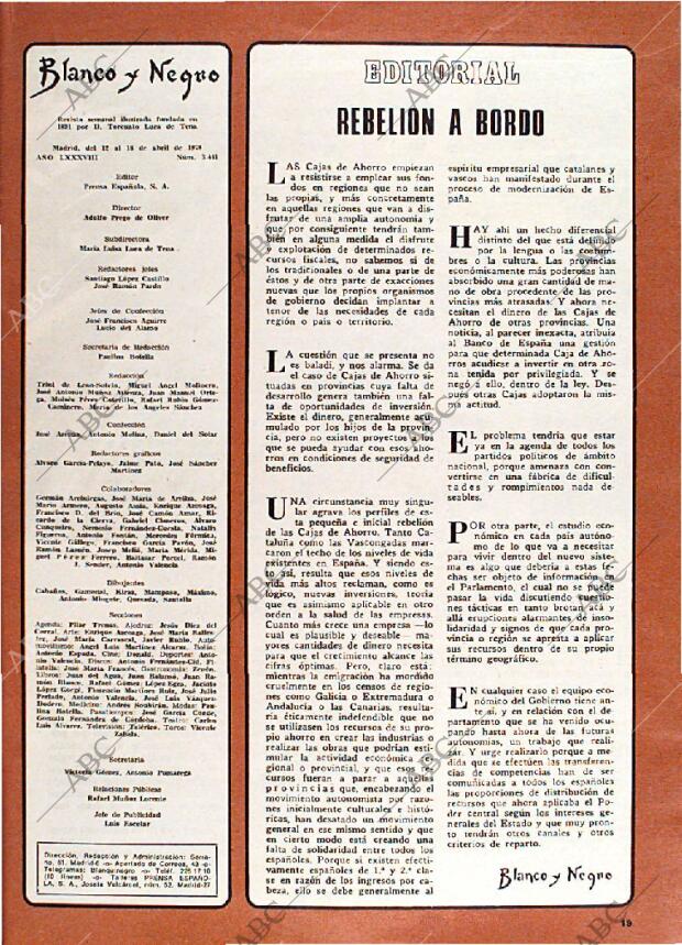 BLANCO Y NEGRO MADRID 12-04-1978 página 19