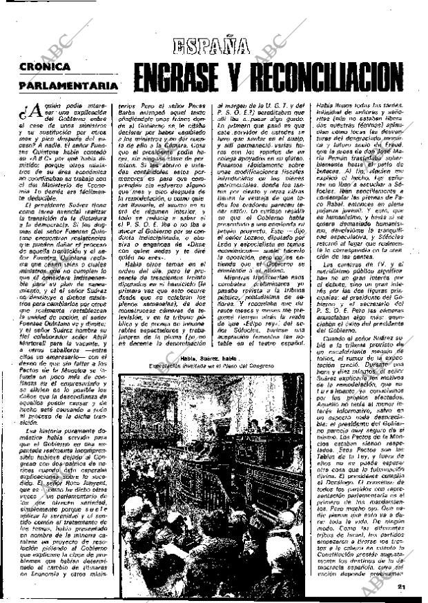 BLANCO Y NEGRO MADRID 12-04-1978 página 21