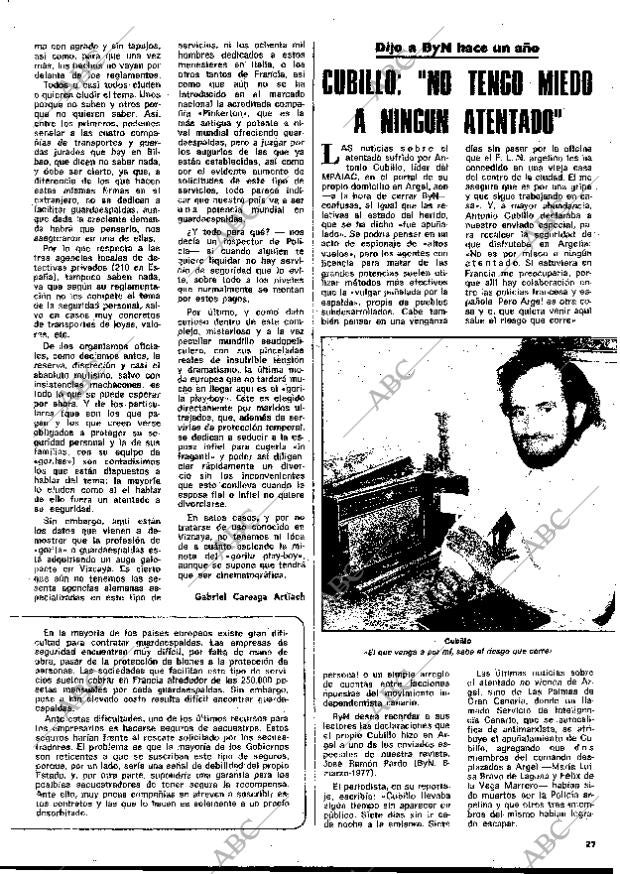 BLANCO Y NEGRO MADRID 12-04-1978 página 27