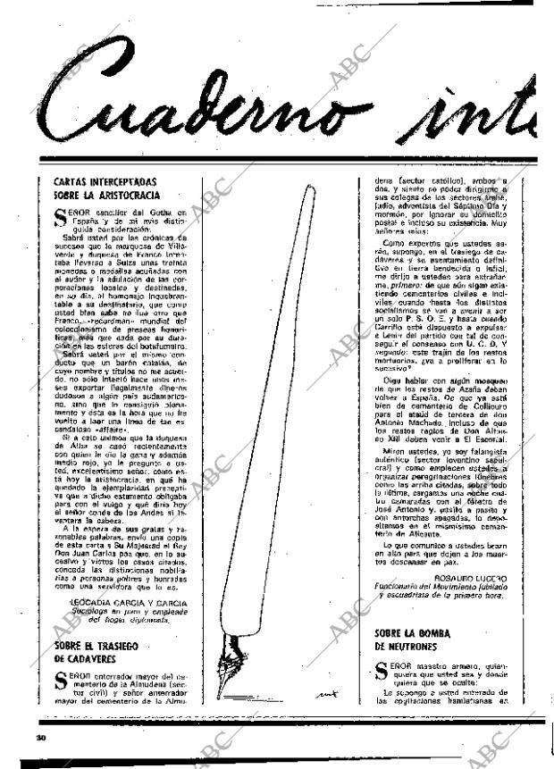 BLANCO Y NEGRO MADRID 12-04-1978 página 30