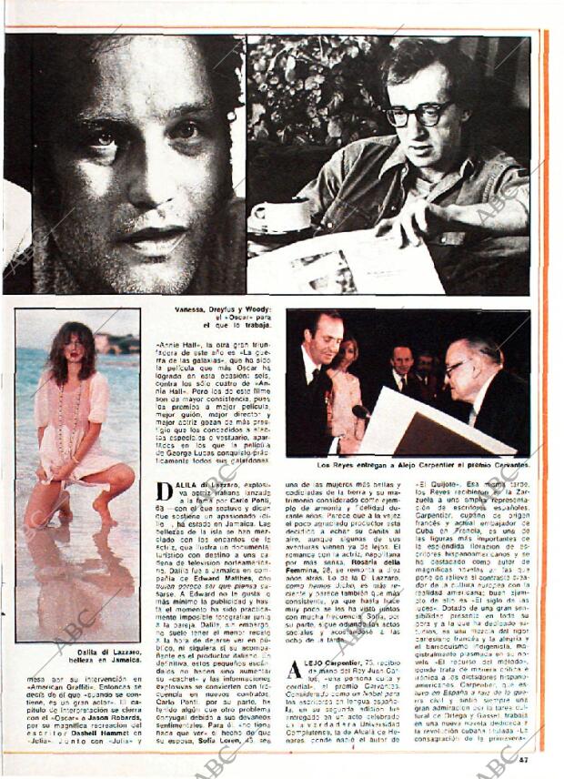 BLANCO Y NEGRO MADRID 12-04-1978 página 47