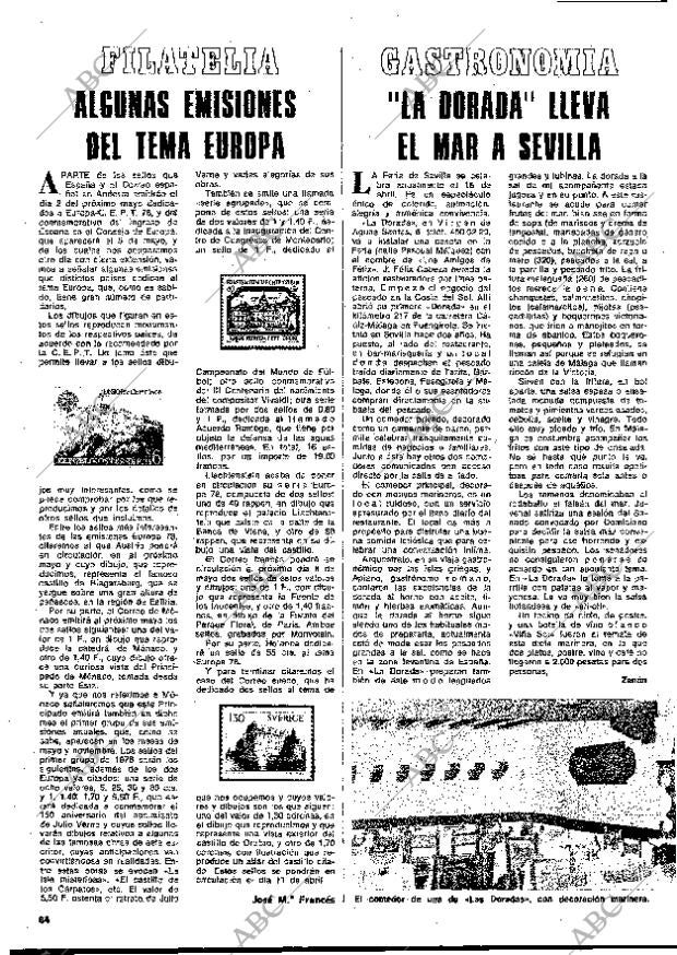 BLANCO Y NEGRO MADRID 12-04-1978 página 64