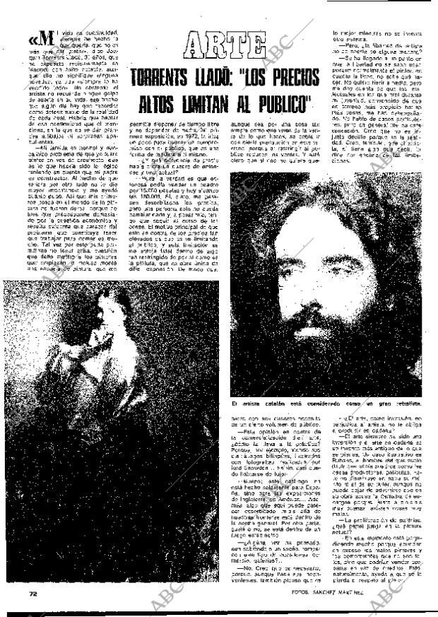 BLANCO Y NEGRO MADRID 12-04-1978 página 72