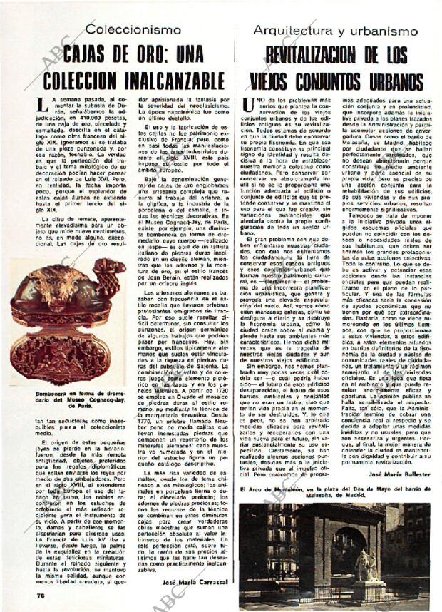 BLANCO Y NEGRO MADRID 12-04-1978 página 76