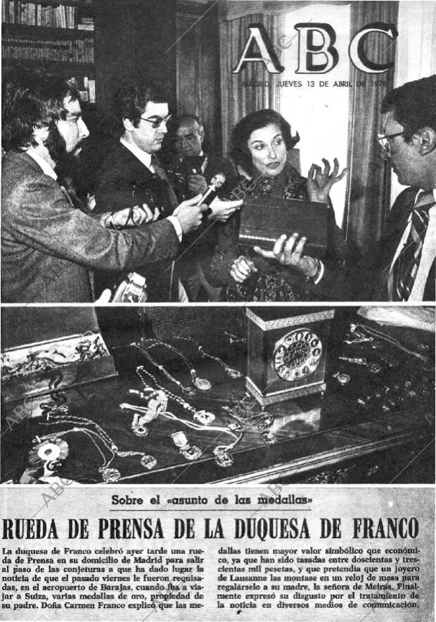 ABC MADRID 13-04-1978 página 1