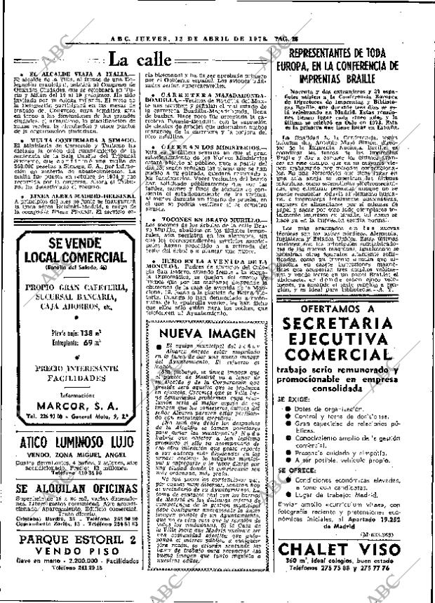 ABC MADRID 13-04-1978 página 40