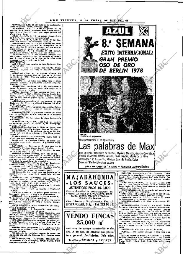 ABC MADRID 14-04-1978 página 76