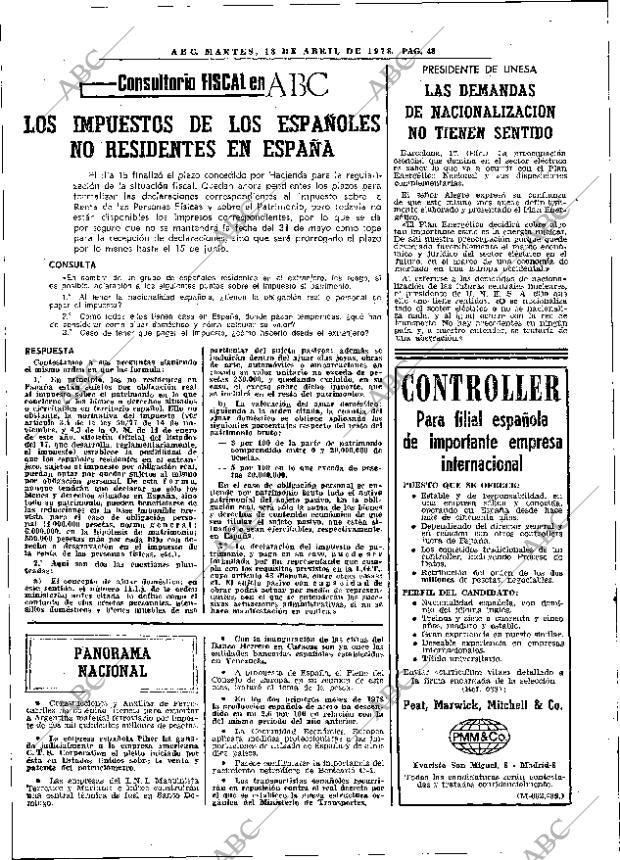 ABC MADRID 18-04-1978 página 64