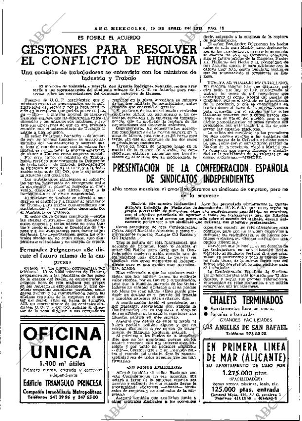 ABC MADRID 19-04-1978 página 25