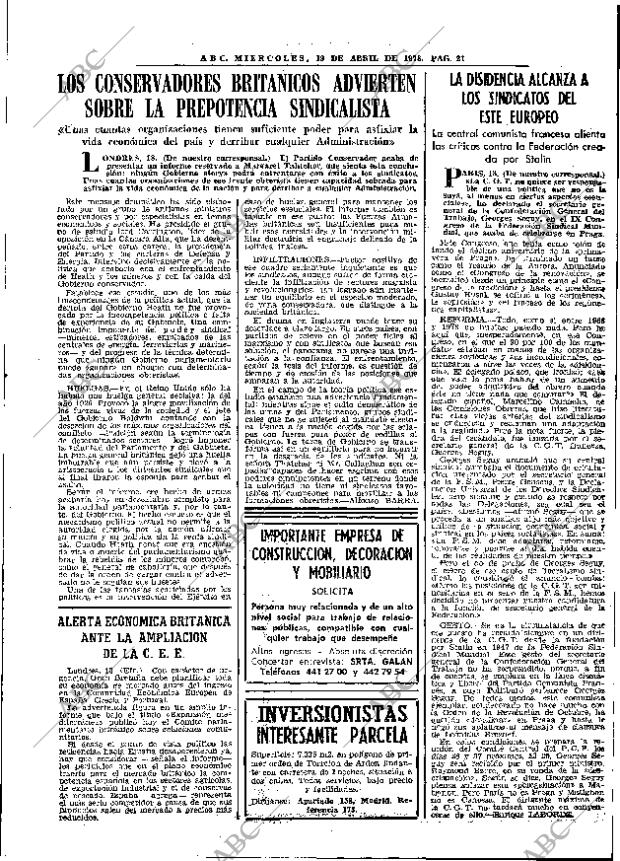 ABC MADRID 19-04-1978 página 33