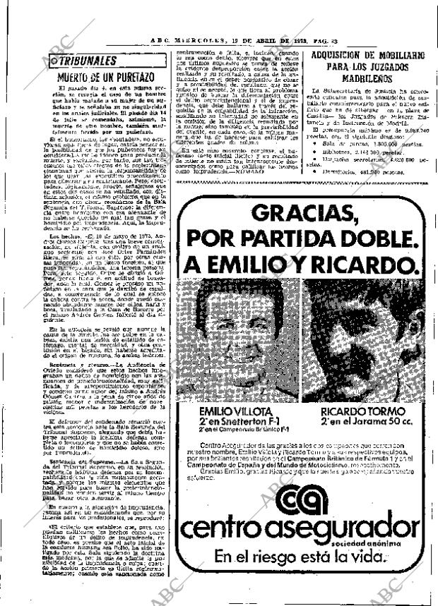 ABC MADRID 19-04-1978 página 45