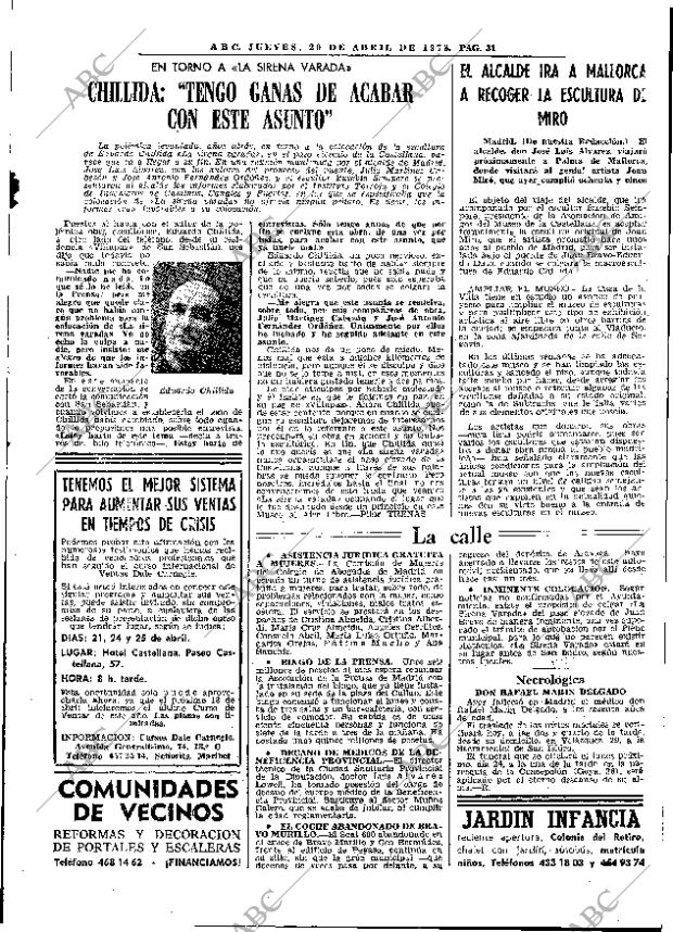 ABC MADRID 20-04-1978 página 43