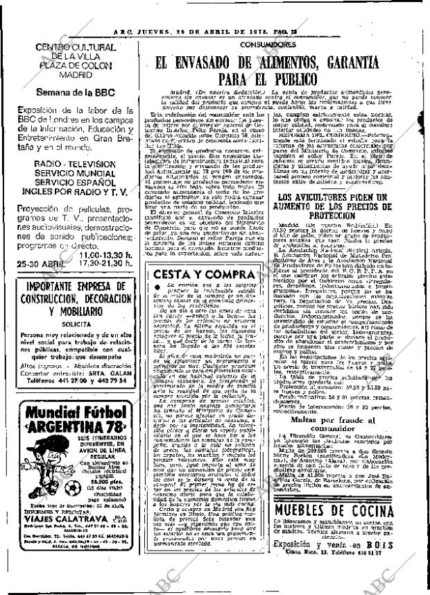 ABC MADRID 20-04-1978 página 44