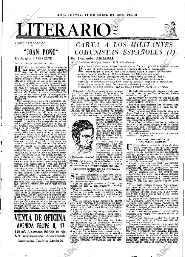 ABC MADRID 20-04-1978 página 53