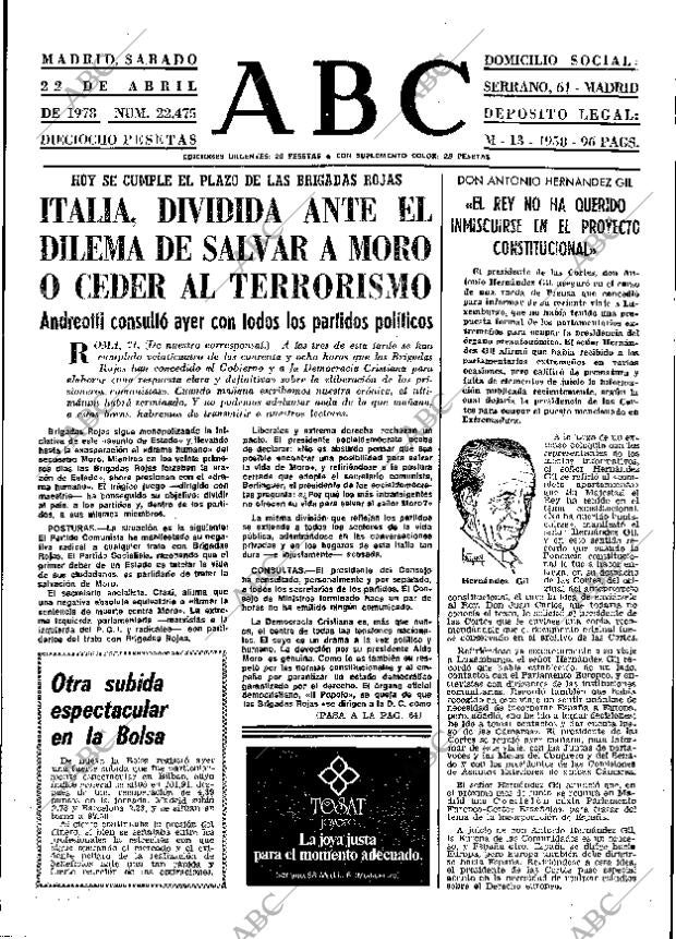 ABC MADRID 22-04-1978 página 17