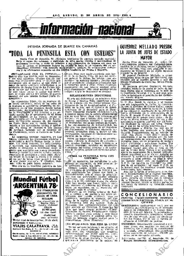 ABC MADRID 22-04-1978 página 20