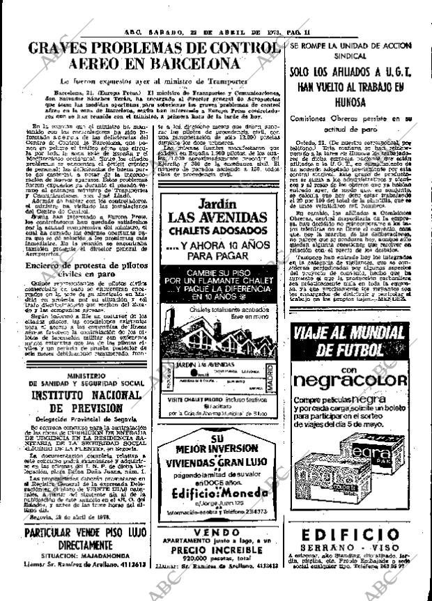 ABC MADRID 22-04-1978 página 27